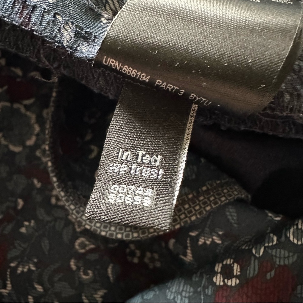 TED BAKER London Navy Cotton Blend Volvek Classic Trouser Pants Career Size 33R - Picture 15 of 16